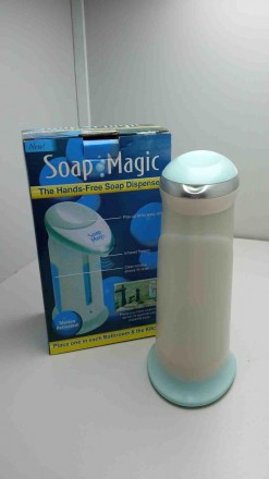 Сенсорний дозатор рідкого мила Soap Magic. Це розумний дозатор! Вам не доведетьс. . фото 8