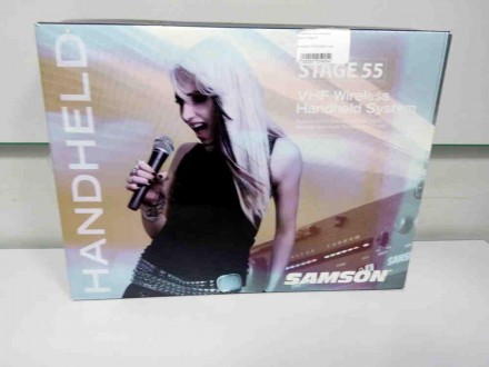 Радіосистема Samson Stage 55. Мікрофон: вокальний; Принцип дії: динамічний; одно. . фото 5