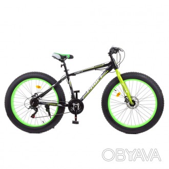 КОРОТКІ ХАРАКТЕРИСТИКИ 
РАМА MTB FAT BIKE FRAME, сталь, 17"
ВИЛКА сталь, жорстко. . фото 1