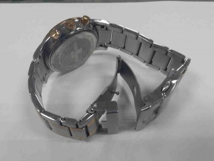 Кварцовий чоловічий годинник, аналоговий, корпус зі сталі, браслет: неірж. сталь. . фото 6