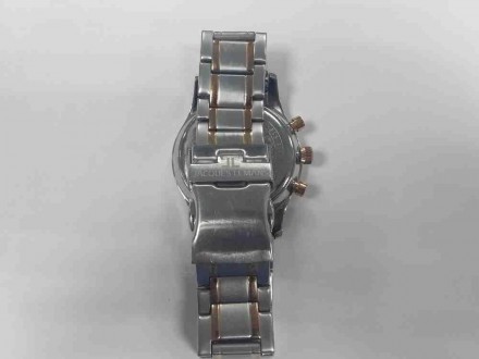 Кварцовий чоловічий годинник, аналоговий, корпус зі сталі, браслет: неірж. сталь. . фото 7