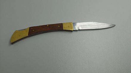 Нож складной Stainless (лезвие 5-10 см) с боковым выбросом клинка – является соч. . фото 2