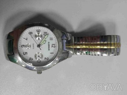 Наручні годинники кварцові, кварцовий механізм, металевий корпус, мінеральне міц. . фото 1