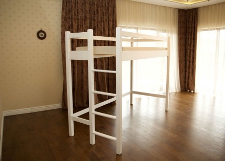Ліжко горище "Даніель" (білий) поставляється в розібраному вигляді. Запакований . . фото 4