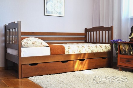Ліжко дитяче "Єва" поставляється у розібраному вигляді. Запакований у заводську . . фото 1
