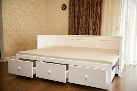 Ліжко-трансформер "Герда" (білий) постачається у розібраному вигляді. Запаковани. . фото 6