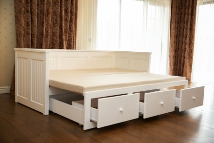 Ліжко-трансформер "Герда" (білий) постачається у розібраному вигляді. Запаковани. . фото 3