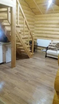 ПН 41709. Продам деревянный домик с баней, ручной работы с смереки, с участком 1. . фото 5