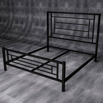 Ліжко є дизайнерською роботою в стилі лофт. Може стати гідною окрасою будь-якого. . фото 3