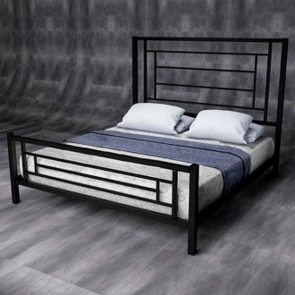 Ліжко є дизайнерською роботою в стилі лофт. Може стати гідною окрасою будь-якого. . фото 2