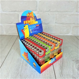 Зажигалка с фонариком пьезовая Феникс Микс уп/50шт.. Харьков. фото 1 Зажигалка с фонариком пьезовая Феникс Микс уп/50шт.. Харьков. фото 1