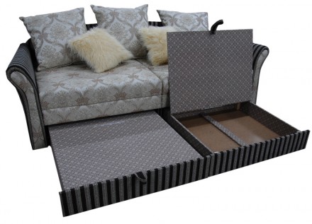Купити диван Стелла
Елегантний диван Стелла з викочуванням механізмом розкладки.. . фото 4
