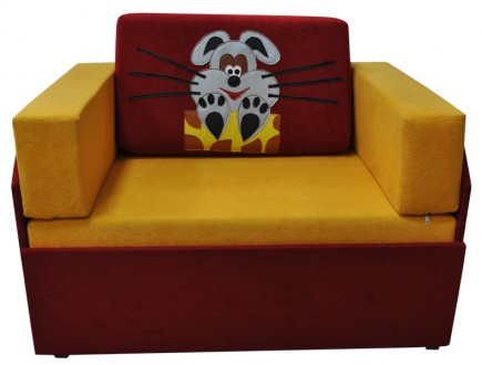 Купити малютку Мишка
Дитячий кутовий диван Мишка безумовно наповнить дитячу кімн. . фото 3