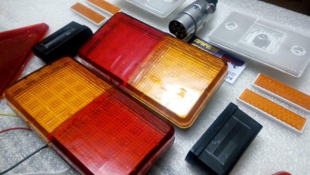  Полный комплект LED светотехники для легкового прицепа. Комплект собран из каче. . фото 8