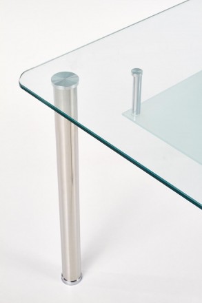 Стіл обідній Cristal (прозорий) постачається у розібраному вигляді. Запакований . . фото 3