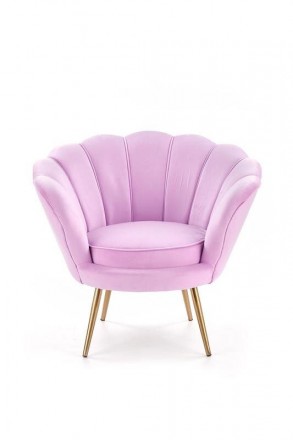 Крісло AMORINO (фіолетовий/золотий) поставляється у розібраному вигляді. Запаков. . фото 8