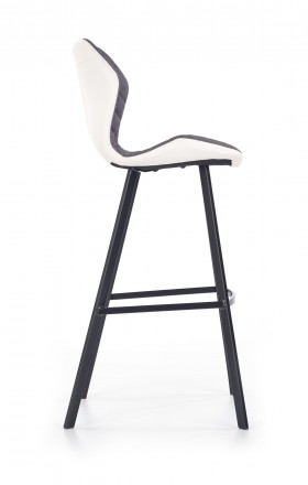 Барний стілець H-83 (білий/сірий) постачається у розібраному вигляді. Запаковани. . фото 4