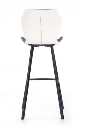 Барний стілець H-83 (білий/сірий) постачається у розібраному вигляді. Запаковани. . фото 9