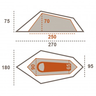Будучи самой легкой и компактной моделью в ассортименте производителя, палатка G. . фото 11