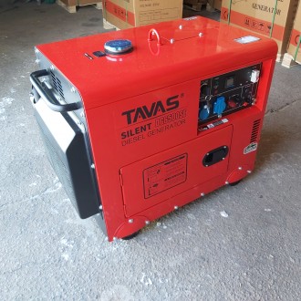 Дизельний генератор TAVAS DG6500SE на 5 кВт гарантує вам тривалу безперервну роб. . фото 2