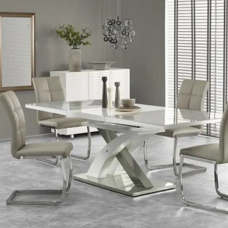 Обідній стіл Sandor 2 (сірий) поставляється в розібраному вигляді. Запакований у. . фото 3