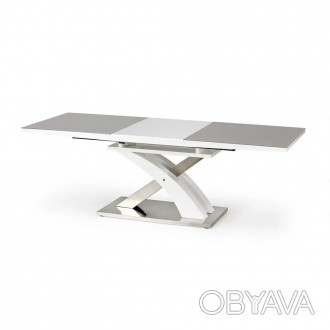 Обідній стіл Sandor 2 (сірий) поставляється в розібраному вигляді. Запакований у. . фото 1