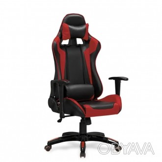 Крісло геймерське Defender (червоне/чорне) поставляється в розібраному вигляді. . . фото 1