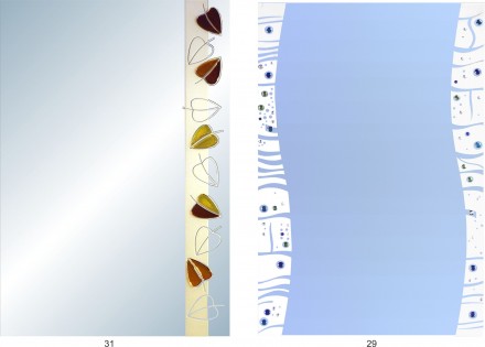 Дзеркала,декоровані скляними елементами і кристалами Сваровськи.
800х600 мм.
Д. . фото 2