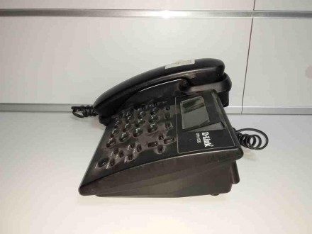 VoIP-телефон, протоколы связи: SIP, громкая связь (Hands Free), встроенный черно. . фото 2