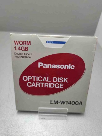 Panasonic WORM 1.4GB Double Sided Optical Disk
Panasonic WORM 1.4GB с двусторонн. . фото 2