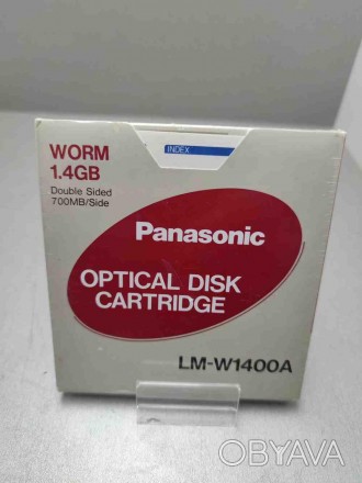 Panasonic WORM 1.4GB Double Sided Optical Disk
Panasonic WORM 1.4GB з двосторонн. . фото 1