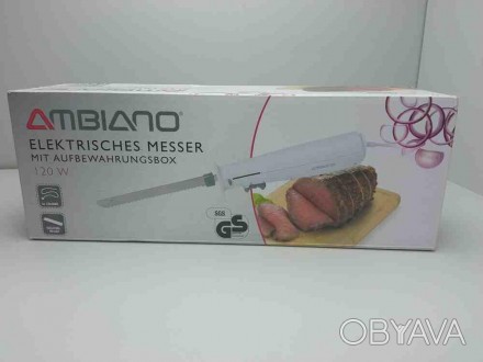Электрический нож Ambiano XJ-15411-W
Объем поставкиtage: 220–240 В~, 50–60 Гц
Ре. . фото 1
