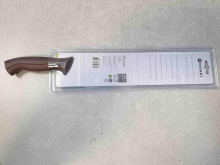 Нож Hendi 842621
Длина ножа - 32 см
Длина лезвия - 18 см
Толщина лезвия - 2.5 мм. . фото 6