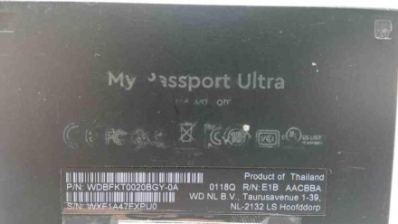 Western Digital My Passport Ultra Metal 2TB
Внимание! Комиссионный товар. Уточня. . фото 4