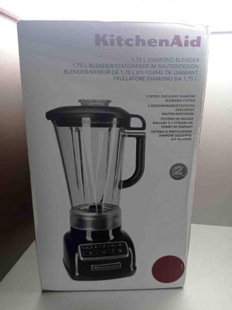 Блендер KitchenAid Diamond 5KSB1585EER отримав свою назву завдяки особливій форм. . фото 2