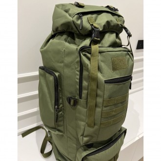 Тактический рюкзак 70л армейский военный рюкзак вместительный, идеально подходит. . фото 2