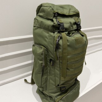 Тактический рюкзак 70л армейский военный рюкзак вместительный, идеально подходит. . фото 8