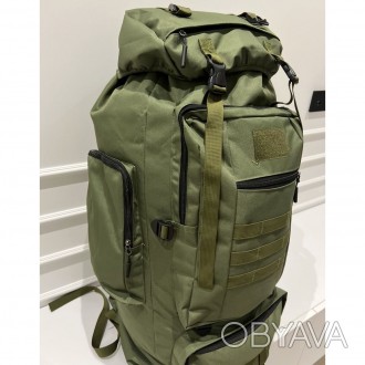 Тактический рюкзак 70л армейский военный рюкзак вместительный, идеально подходит. . фото 1