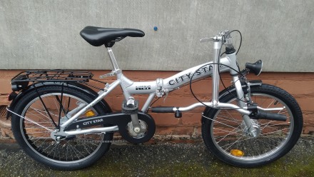 Предлагаю Вашему вниманию складной алюминиевый немецкий велосипед CITY STAR на п. . фото 12