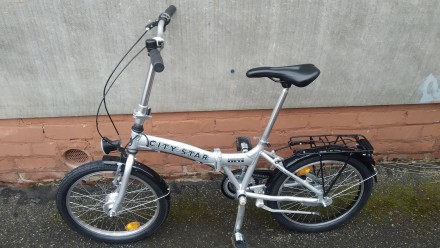 Предлагаю Вашему вниманию складной алюминиевый немецкий велосипед CITY STAR на п. . фото 3