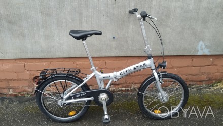 Предлагаю Вашему вниманию складной алюминиевый немецкий велосипед CITY STAR на п. . фото 1