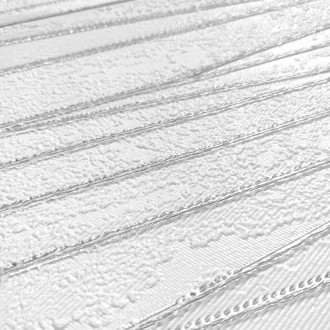 
 Самоклеюча 3D панель Sticker Wall SW-00001185 Срібні стрічки 700х700х5мм Декор. . фото 3