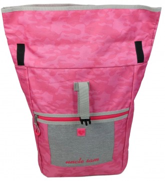 
 Жіночий рюкзак Rolltop Uncle IAN313561 22L Рожевий Рюкзак виконаний із щільної. . фото 5