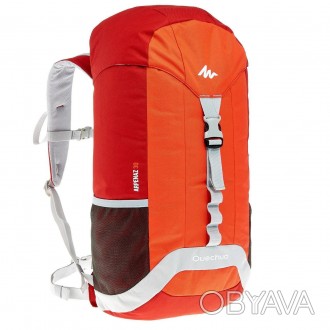 
 Легкий спортивный рюкзак Quechua Arpenaz 649850 30L Красный с оранжевым Превос. . фото 1