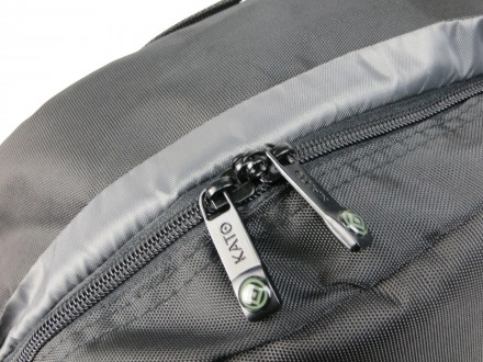 
 Компактний рюкзак з ноутбуком 15,6 дюймів Kato Assen Чорний Одне основне відді. . фото 10
