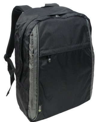 
 Компактний рюкзак з ноутбуком 15,6 дюймів Kato Assen Чорний Одне основне відді. . фото 3