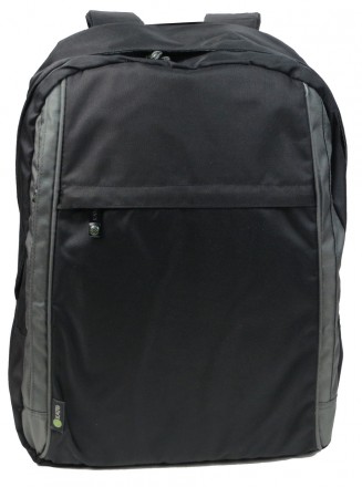 
 Компактний рюкзак з ноутбуком 15,6 дюймів Kato Assen Чорний Одне основне відді. . фото 4