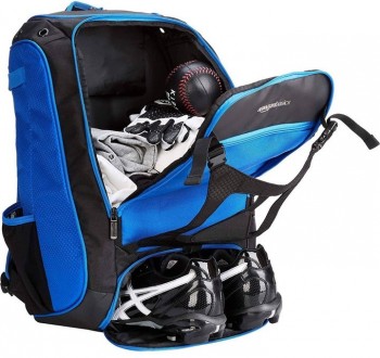 
 Спортивный рюкзак Amazon Basics ZH1709019R4 35L Синий с черным Спортивный рюкз. . фото 4
