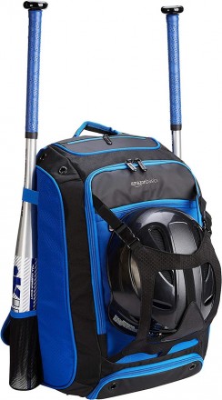 
 Спортивный рюкзак Amazon Basics ZH1709019R4 35L Синий с черным Спортивный рюкз. . фото 7