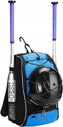 
 Спортивный рюкзак Amazon Basics 68042 22L Черный с синим Спортивный рюкзак для. . фото 4